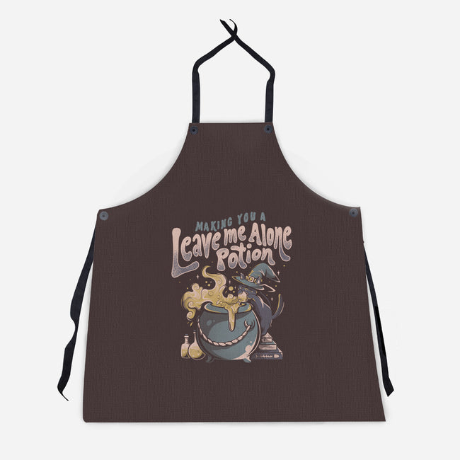 Leave Me Alone Potion-unisex kitchen apron-eduely