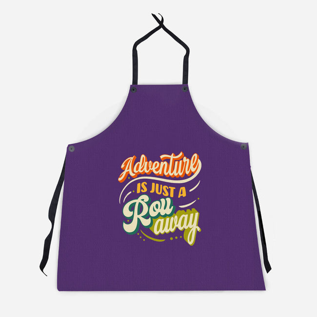 Adventure Is Just A Roll Away-unisex kitchen apron-ShirtGoblin