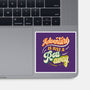 Adventure Is Just A Roll Away-none glossy sticker-ShirtGoblin