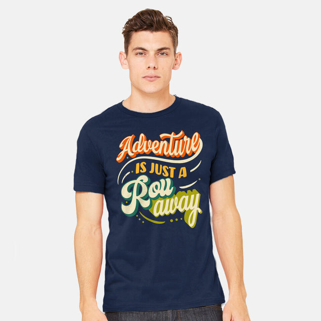 Adventure Is Just A Roll Away-mens heavyweight tee-ShirtGoblin