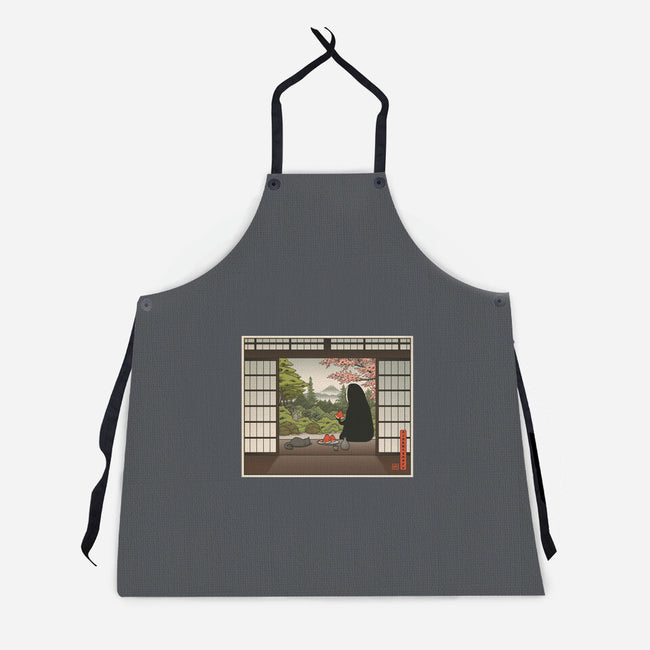 Watermelon Snack-unisex kitchen apron-pigboom