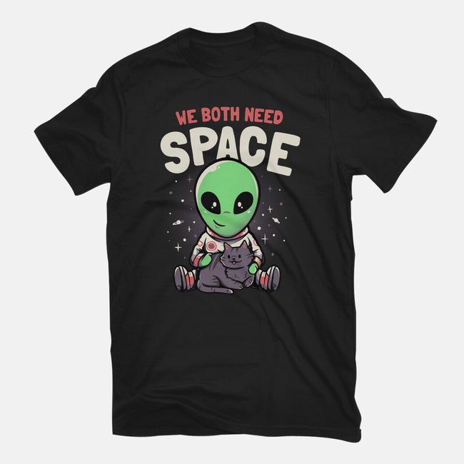 We Both Need Space-mens basic tee-eduely