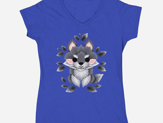 Little Wolf Of Leaves