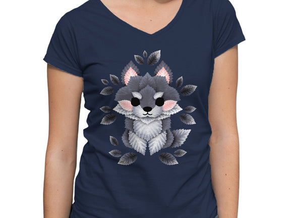 Little Wolf Of Leaves