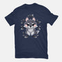 Little Wolf Of Leaves-youth basic tee-NemiMakeit