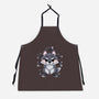 Little Wolf Of Leaves-unisex kitchen apron-NemiMakeit
