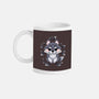 Little Wolf Of Leaves-none glossy mug-NemiMakeit