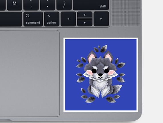 Little Wolf Of Leaves