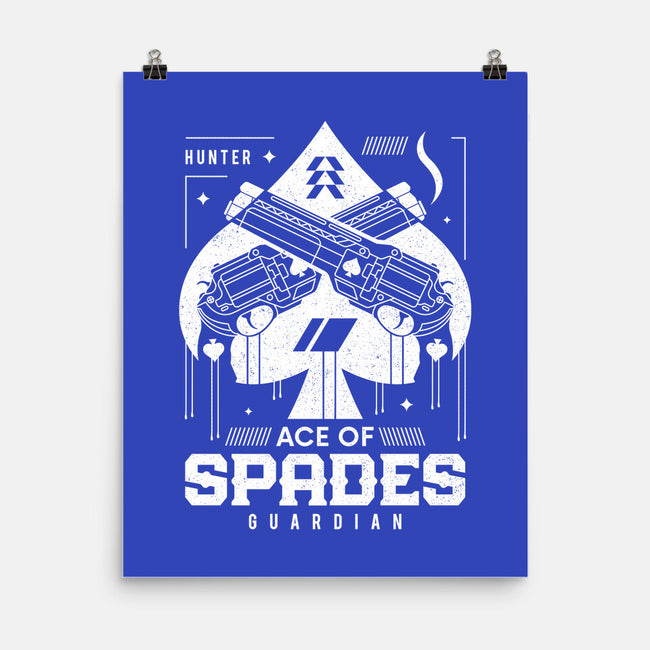 Ace Of Spades-none matte poster-Logozaste