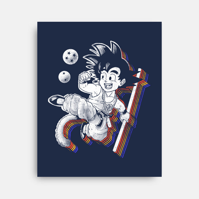 Rainbow Kid-none stretched canvas-Arigatees