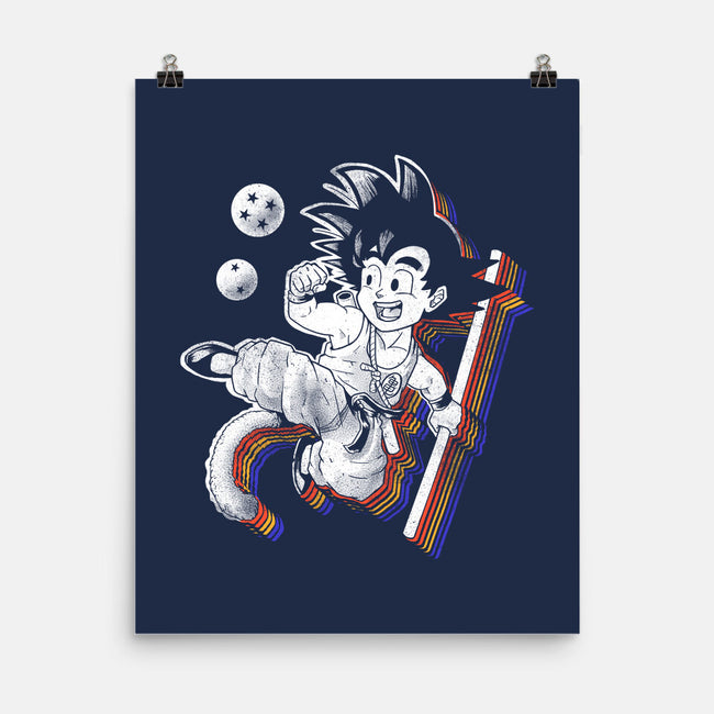 Rainbow Kid-none matte poster-Arigatees