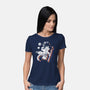 Rainbow Kid-womens basic tee-Arigatees
