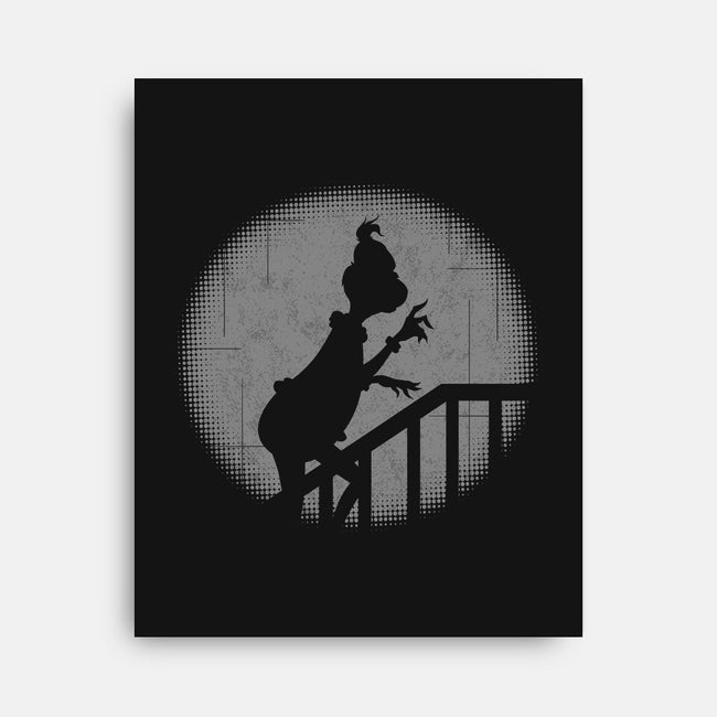 Grinchferatu-none stretched canvas-Boggs Nicolas