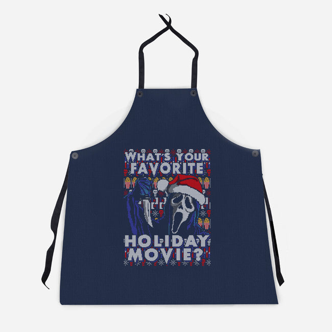 Holiday Scream-unisex kitchen apron-goodidearyan