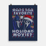 Holiday Scream-none matte poster-goodidearyan