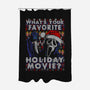 Holiday Scream-none polyester shower curtain-goodidearyan
