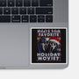 Holiday Scream-none glossy sticker-goodidearyan