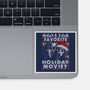 Holiday Scream-none glossy sticker-goodidearyan