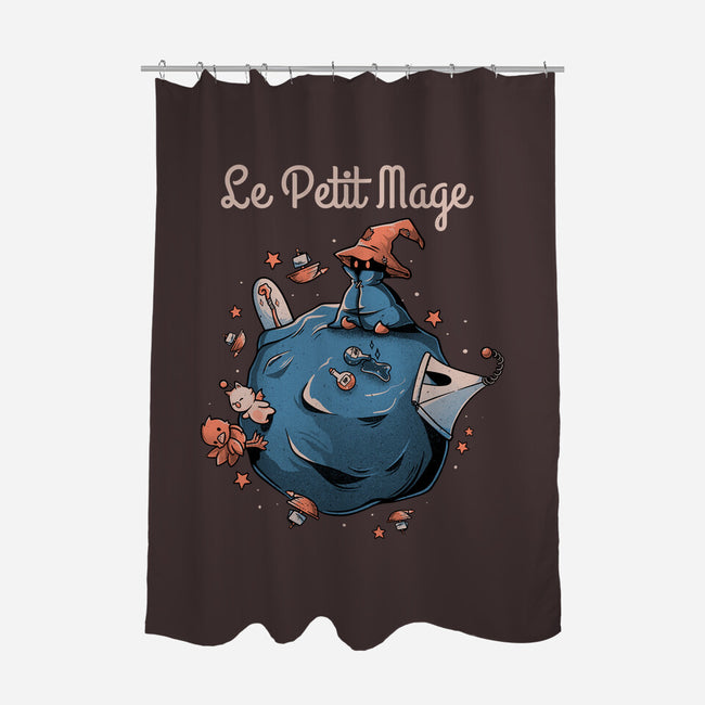 Le Petit Mage-none polyester shower curtain-eduely