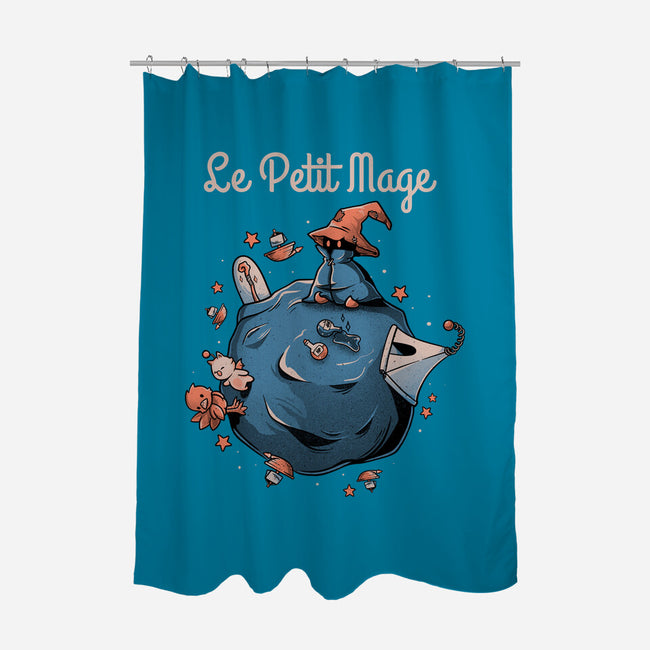 Le Petit Mage-none polyester shower curtain-eduely