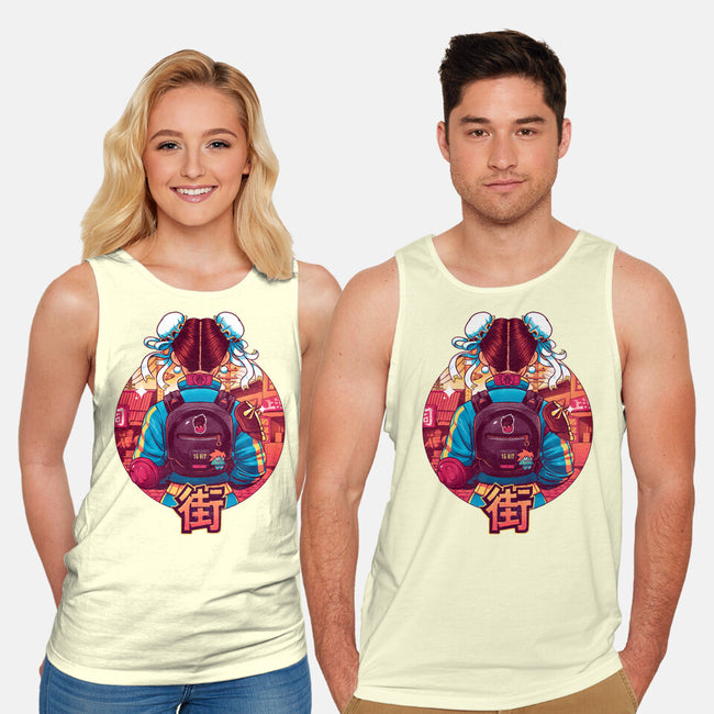 Spring Fighter-unisex basic tank-Bruno Mota