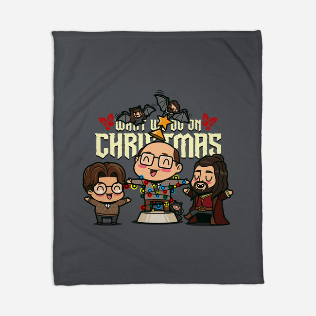 What We Do On Christmas-none fleece blanket-Boggs Nicolas