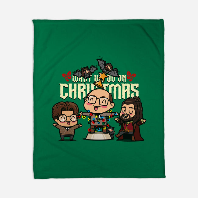What We Do On Christmas-none fleece blanket-Boggs Nicolas