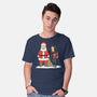 Christmas Is Cool-mens basic tee-pigboom