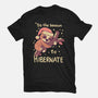 Tis The Season To Hibernate-mens basic tee-TechraNova
