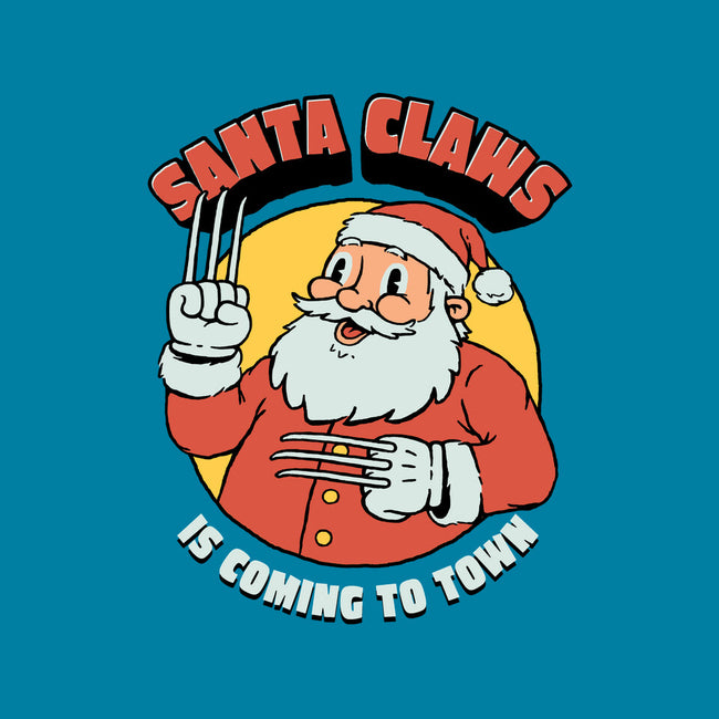 Santa Claws Is Coming-unisex basic tank-dfonseca
