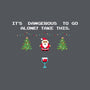 Dangerous Christmas-unisex pullover sweatshirt-katiestack.art