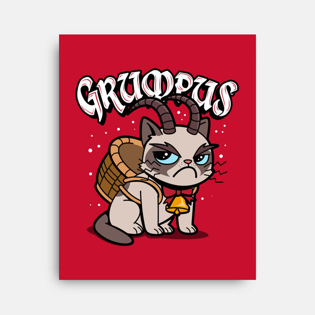 Grumpus-none stretched canvas-Boggs Nicolas