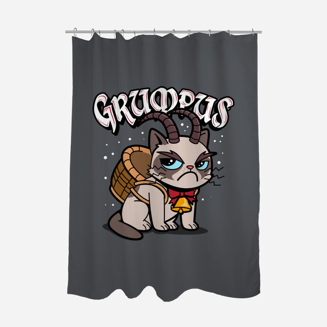 Grumpus-none polyester shower curtain-Boggs Nicolas