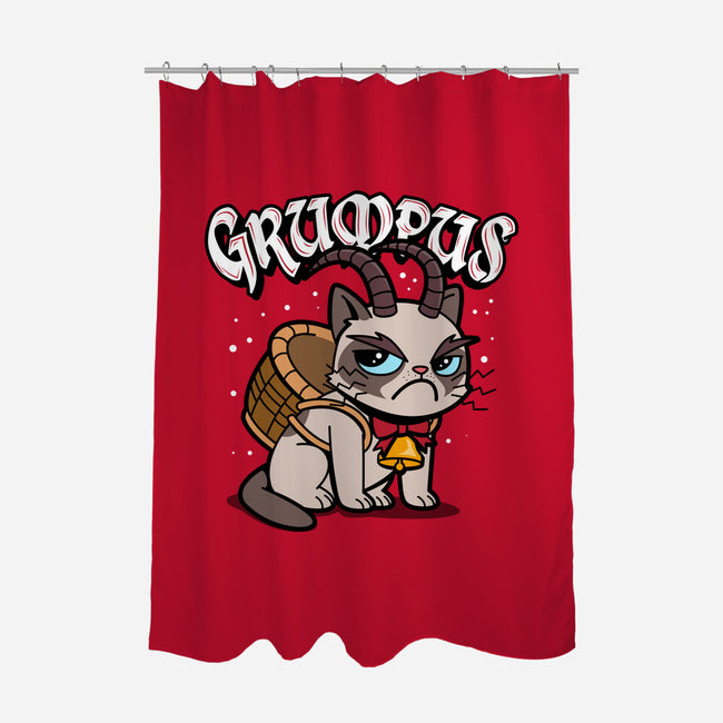Grumpus-none polyester shower curtain-Boggs Nicolas