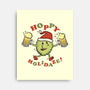 Hoppy Holidaze-none stretched canvas-hbdesign