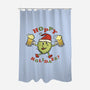 Hoppy Holidaze-none polyester shower curtain-hbdesign