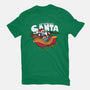 Ride-Along With Santa-mens basic tee-Boggs Nicolas