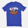 Ride-Along With Santa-mens basic tee-Boggs Nicolas