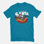 Ride-Along With Santa-mens basic tee-Boggs Nicolas