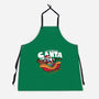 Ride-Along With Santa-unisex kitchen apron-Boggs Nicolas