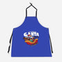 Ride-Along With Santa-unisex kitchen apron-Boggs Nicolas