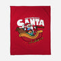 Ride-Along With Santa-none fleece blanket-Boggs Nicolas