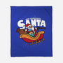 Ride-Along With Santa-none fleece blanket-Boggs Nicolas
