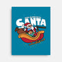 Ride-Along With Santa-none stretched canvas-Boggs Nicolas