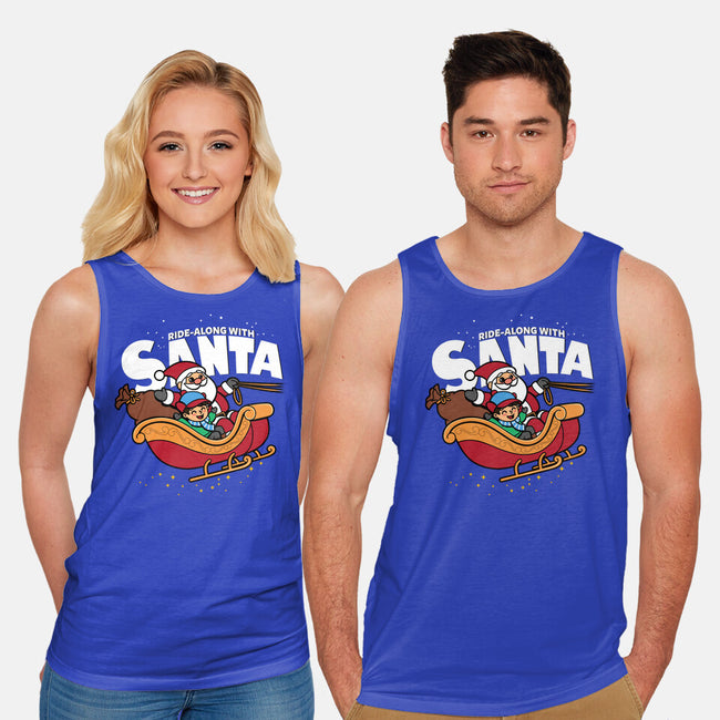 Ride-Along With Santa-unisex basic tank-Boggs Nicolas