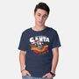 Ride-Along With Santa-mens basic tee-Boggs Nicolas