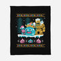 Slimes X-Mas-none fleece blanket-Sketchdemao
