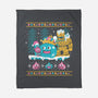 Slimes X-Mas-none fleece blanket-Sketchdemao