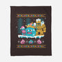 Slimes X-Mas-none fleece blanket-Sketchdemao