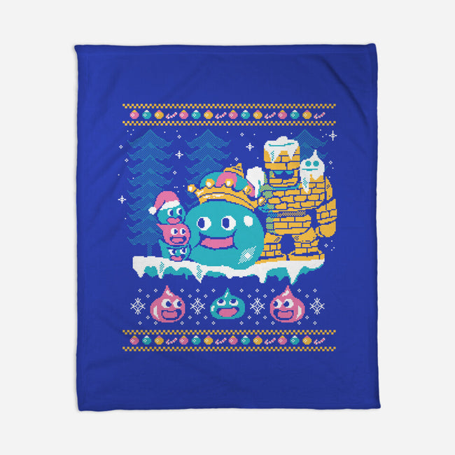 Slimes X-Mas-none fleece blanket-Sketchdemao